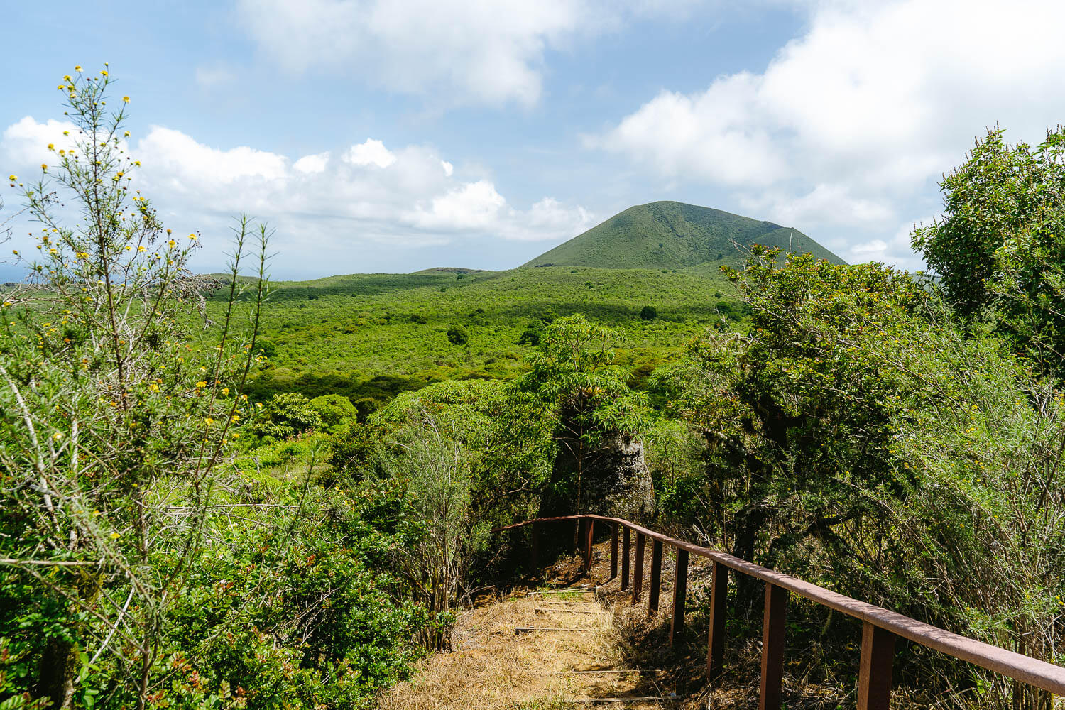 The view in front of the pirates cave