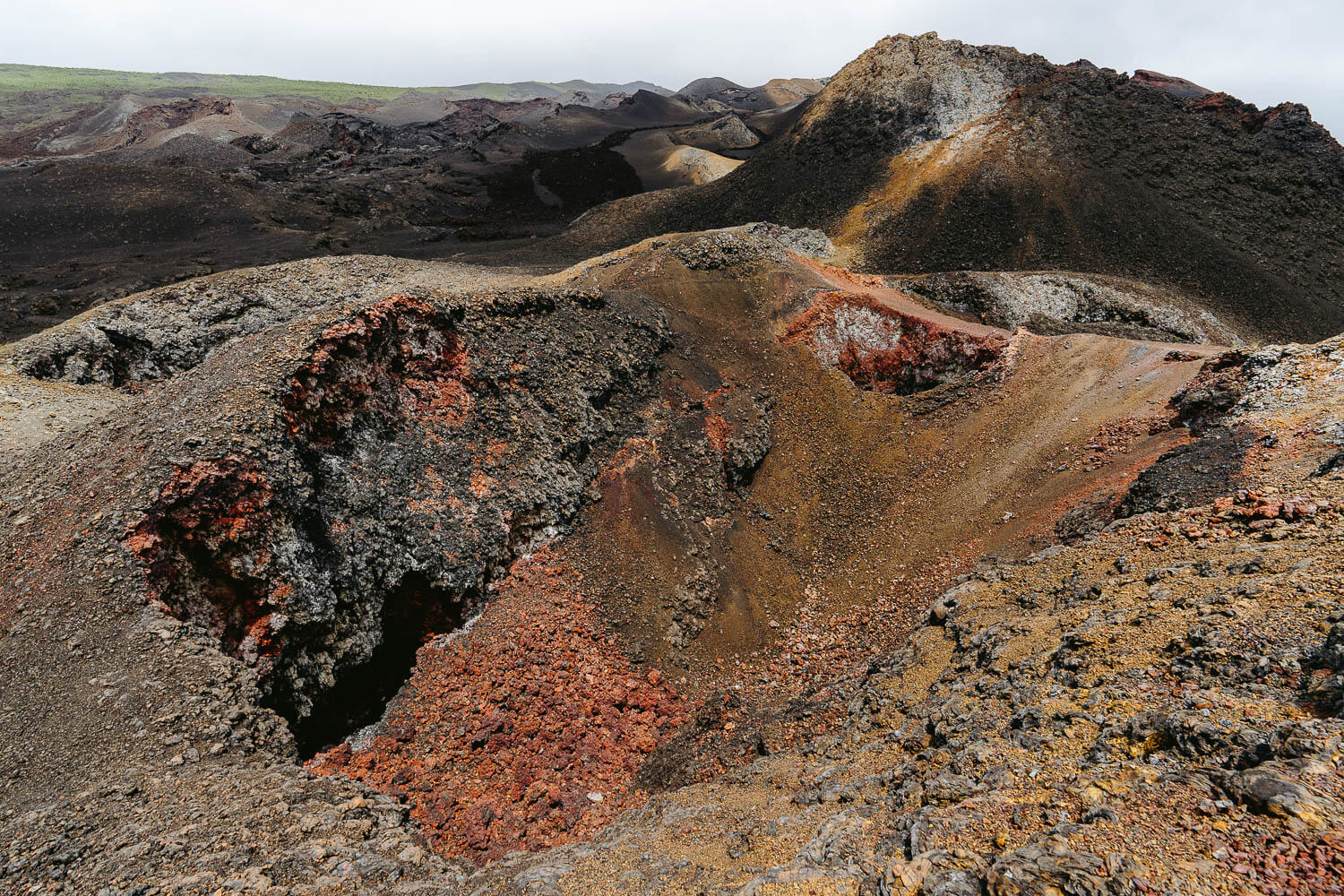 Volcan Chico in Sierra Negra Volcano Tour