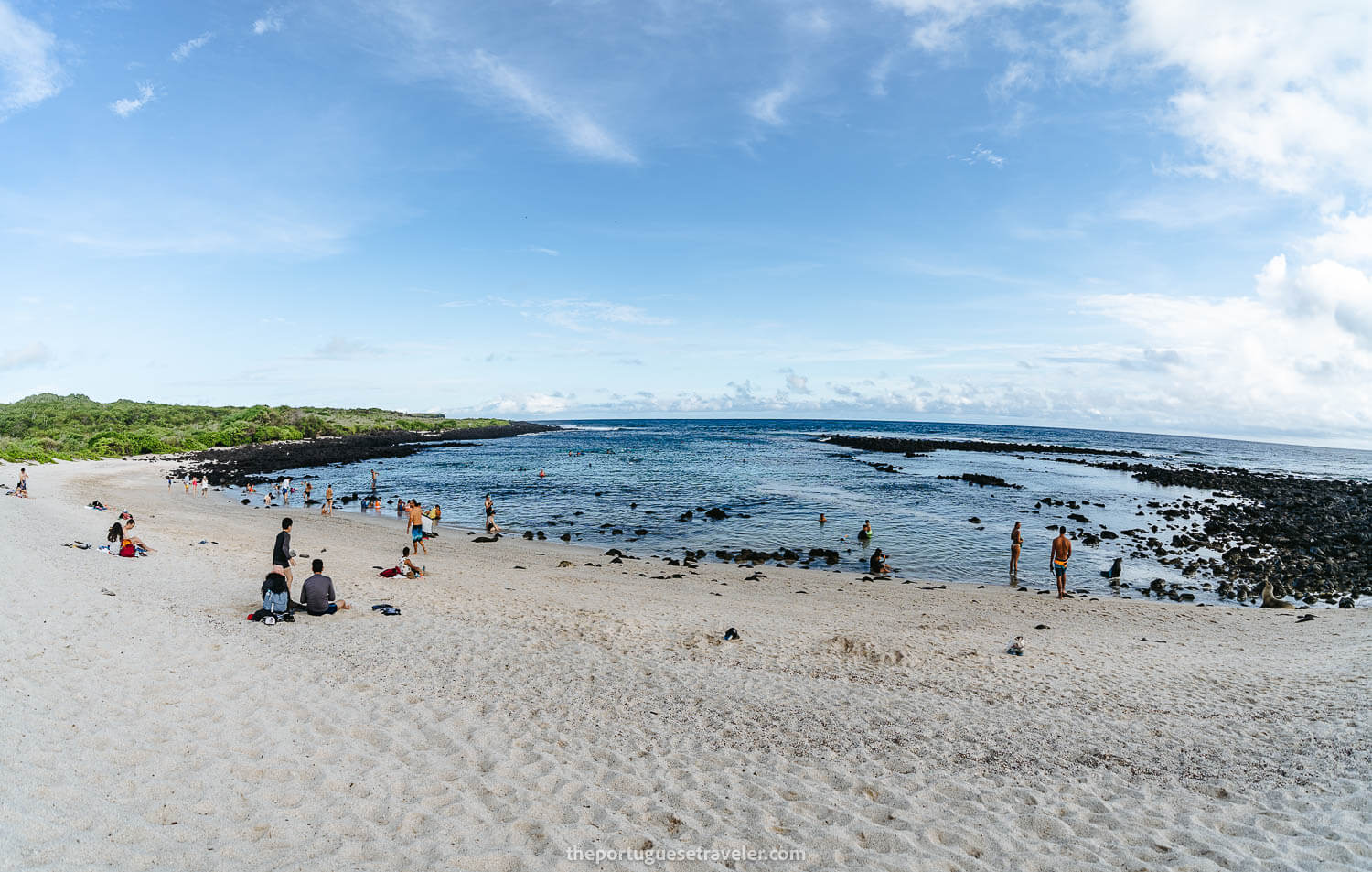 La Loberia Beach in San Cristobal, Galapagos