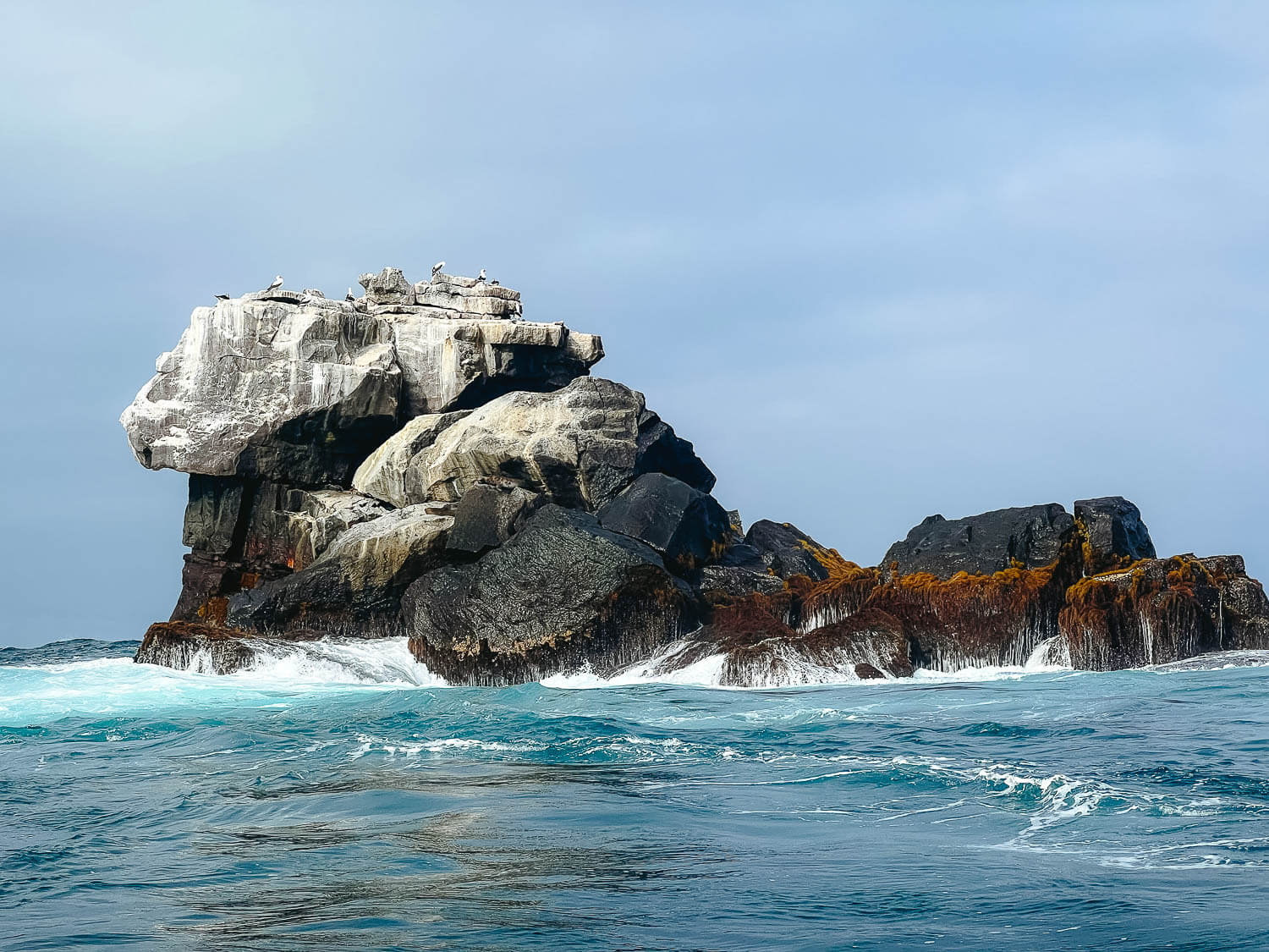 La Unión islet at the end of Los Tuneles Tour