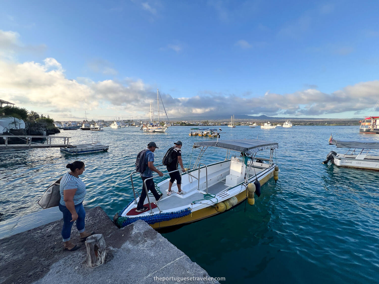 The pier to Las Grietas in Santa Cruz