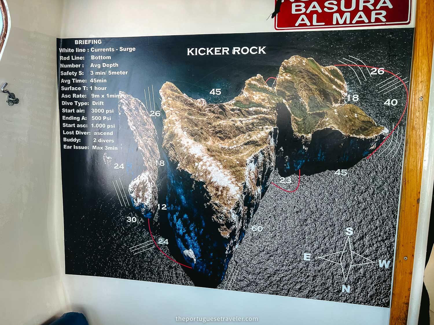 The Dive map