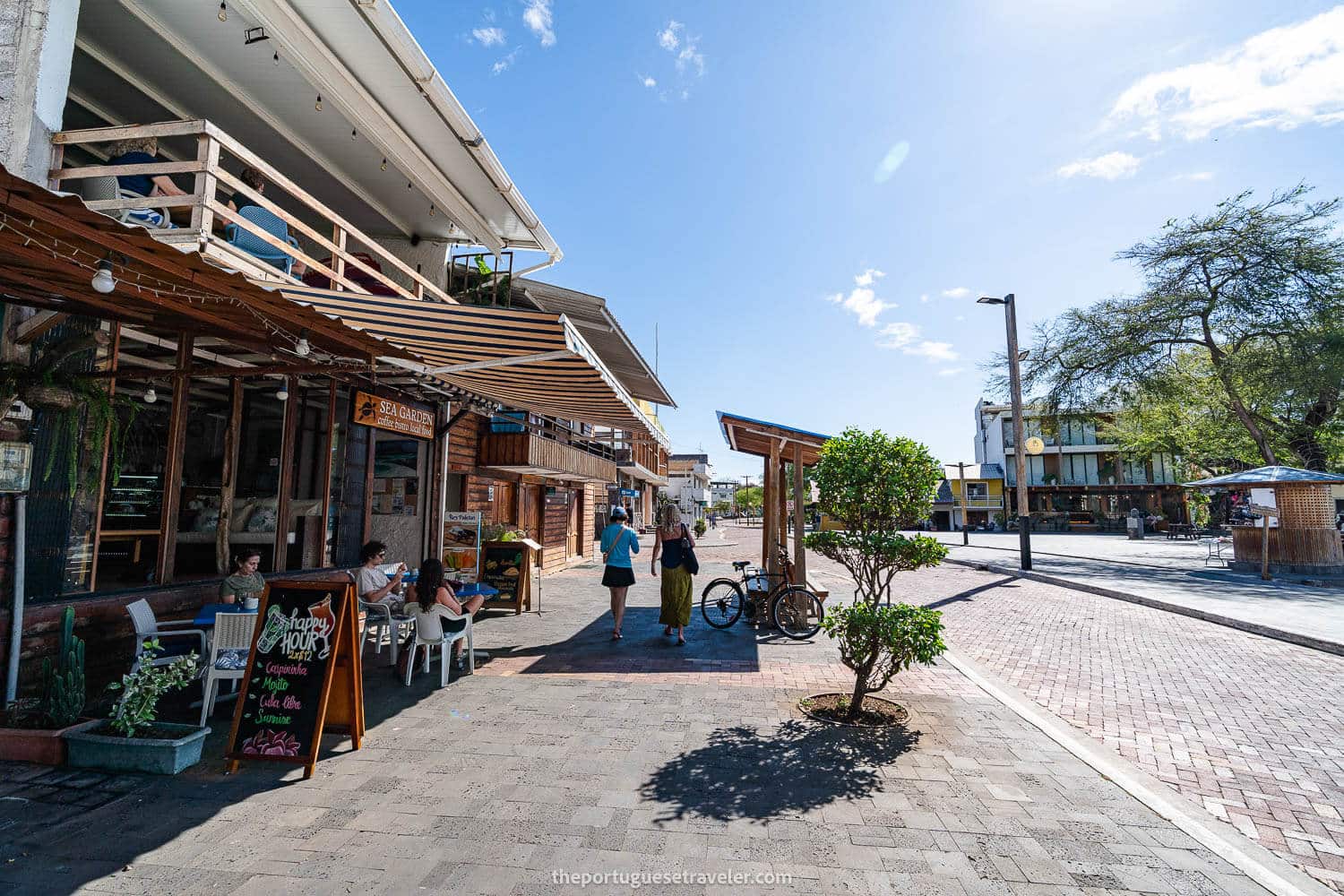 Puerto Baquerizo's Downtown - Malecón