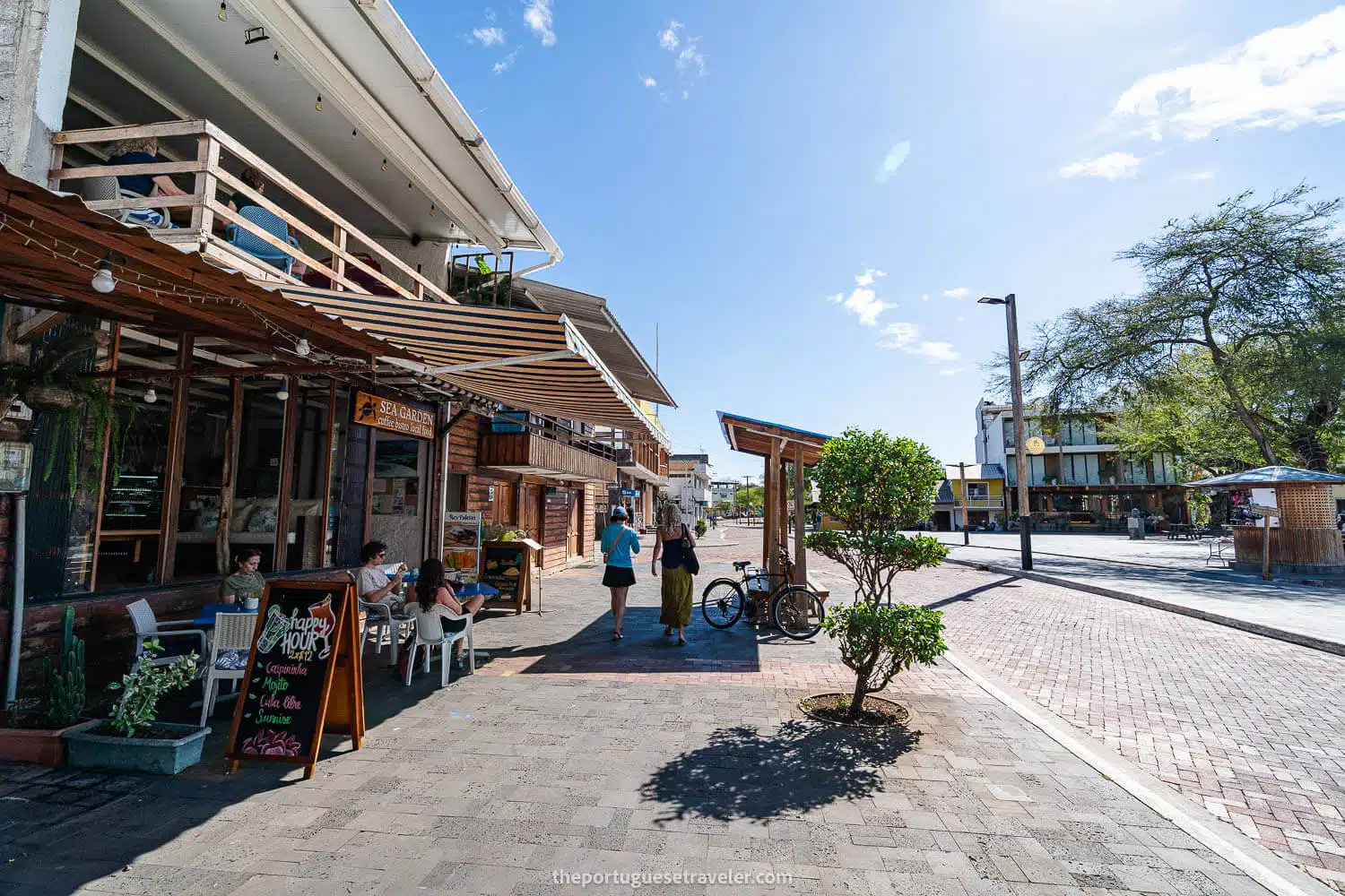 Puerto Baquerizo's Downtown - Malecón