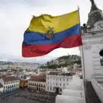 Quito City Center, view from San Francisco Church's rooftop