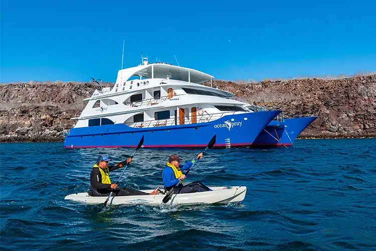 Ocean Spray Catamaran from Golden Galapagos
