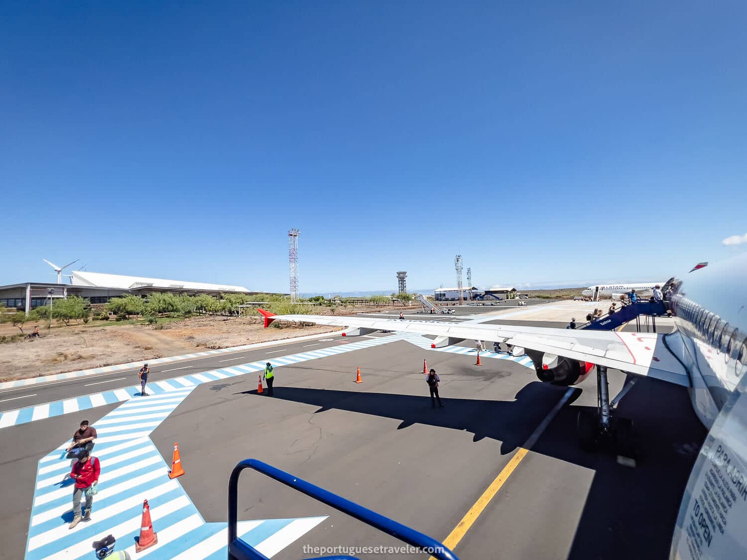 Baltra Airport in the Galapagos