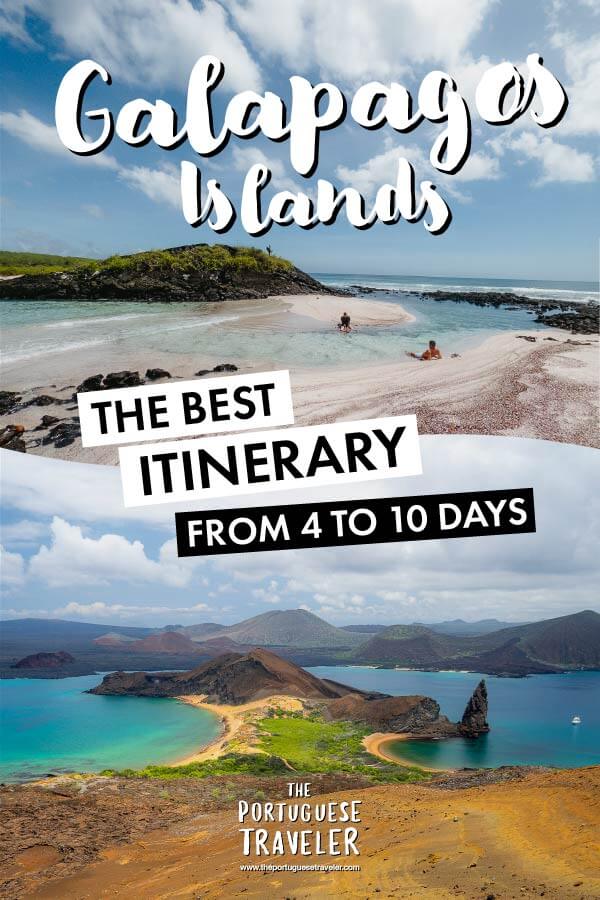 The Best Galapagos Itinerary - from 4 to 10 days