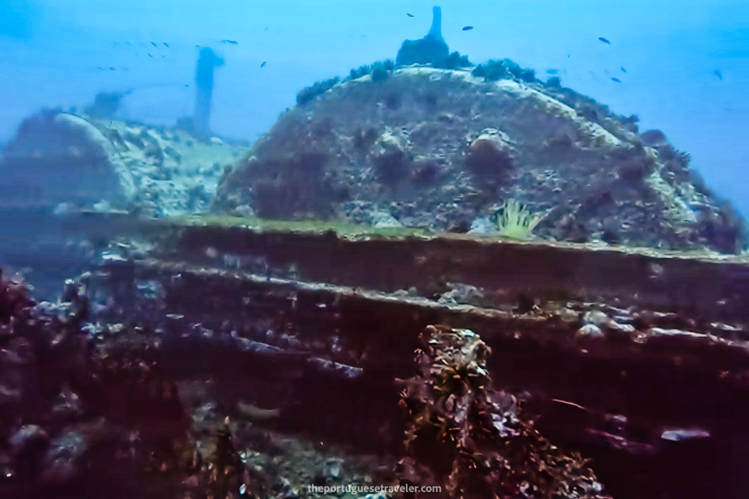 Parts of the wreck