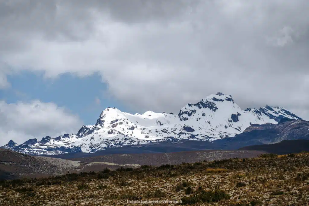 Carihuairazo Volcano in the Andes of Ecuador