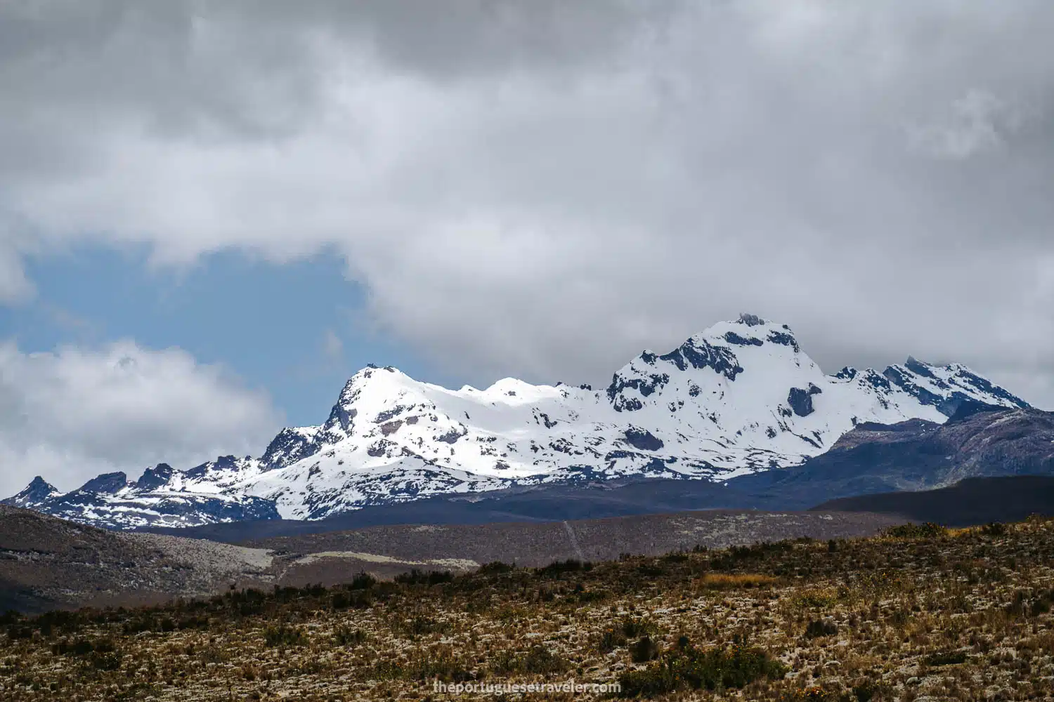 Carihuairazo Volcano in the Andes of Ecuador