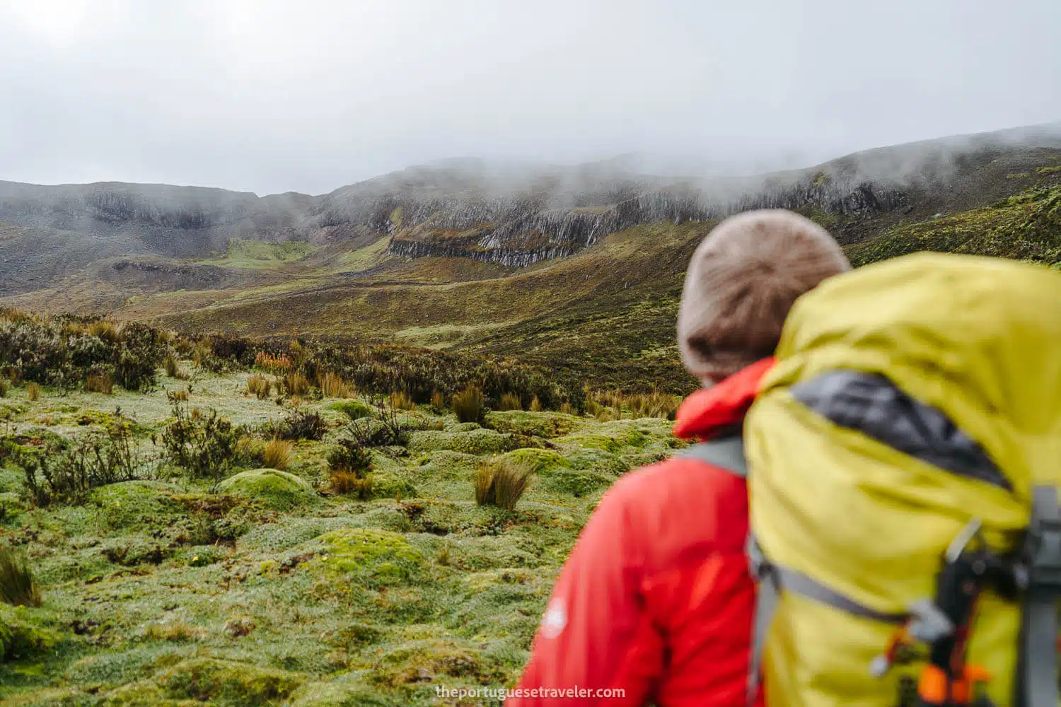 The landscapes of Carihuairazo