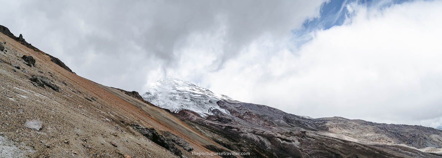 A Panorama of Cotopaxi's glaciers