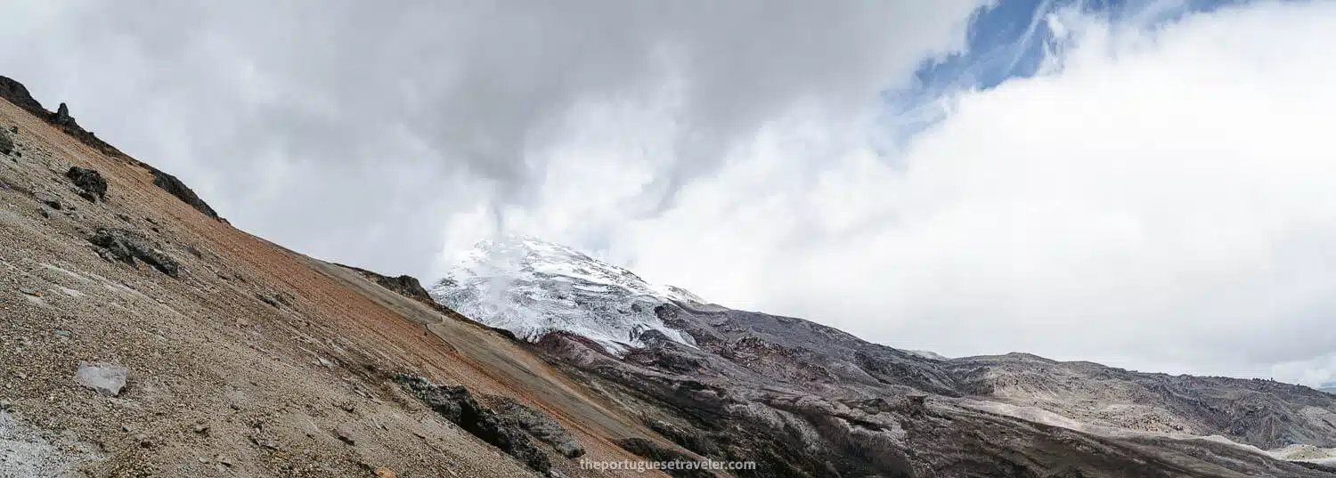 A Panorama of Cotopaxi's glaciers