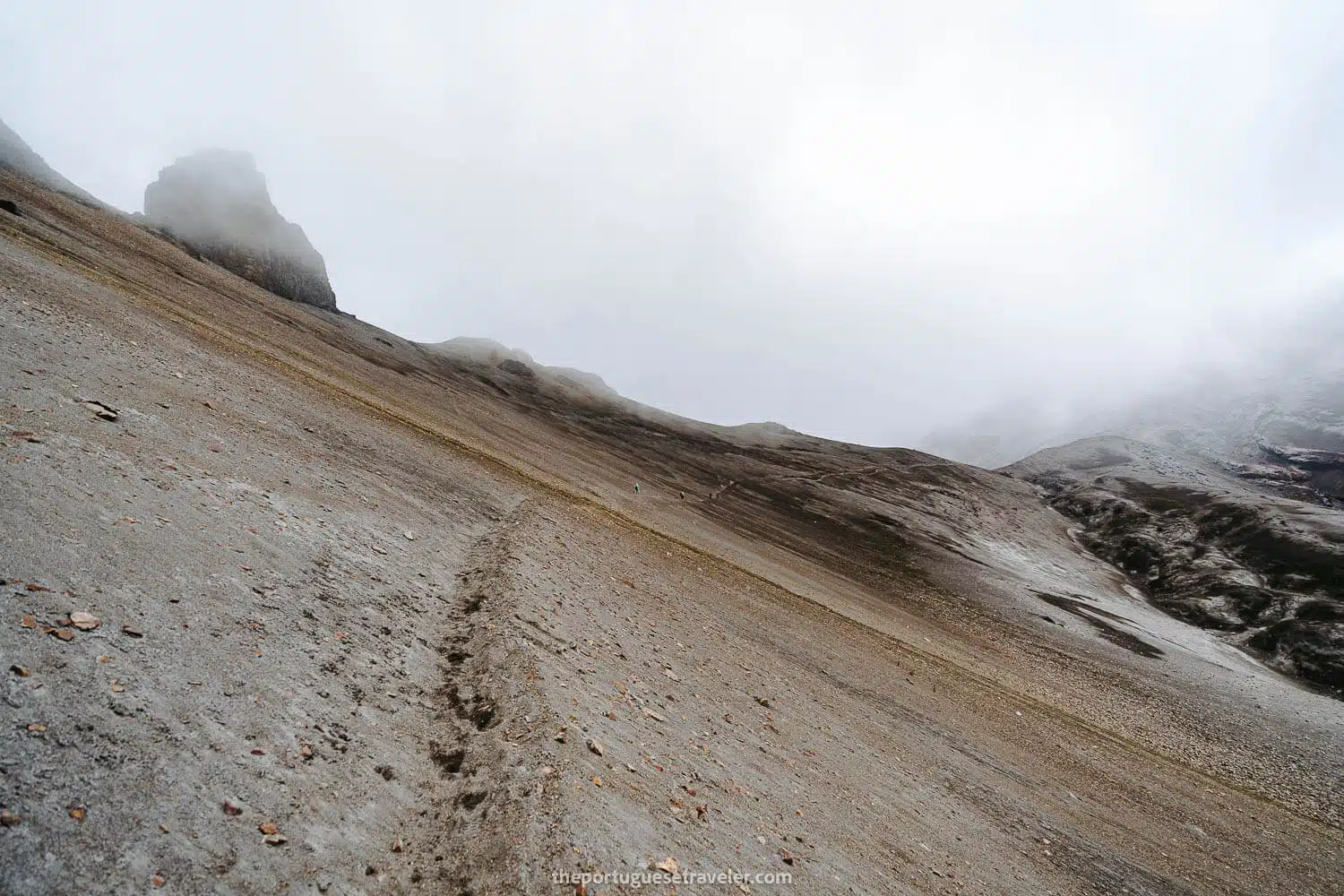 The way back to the refuge