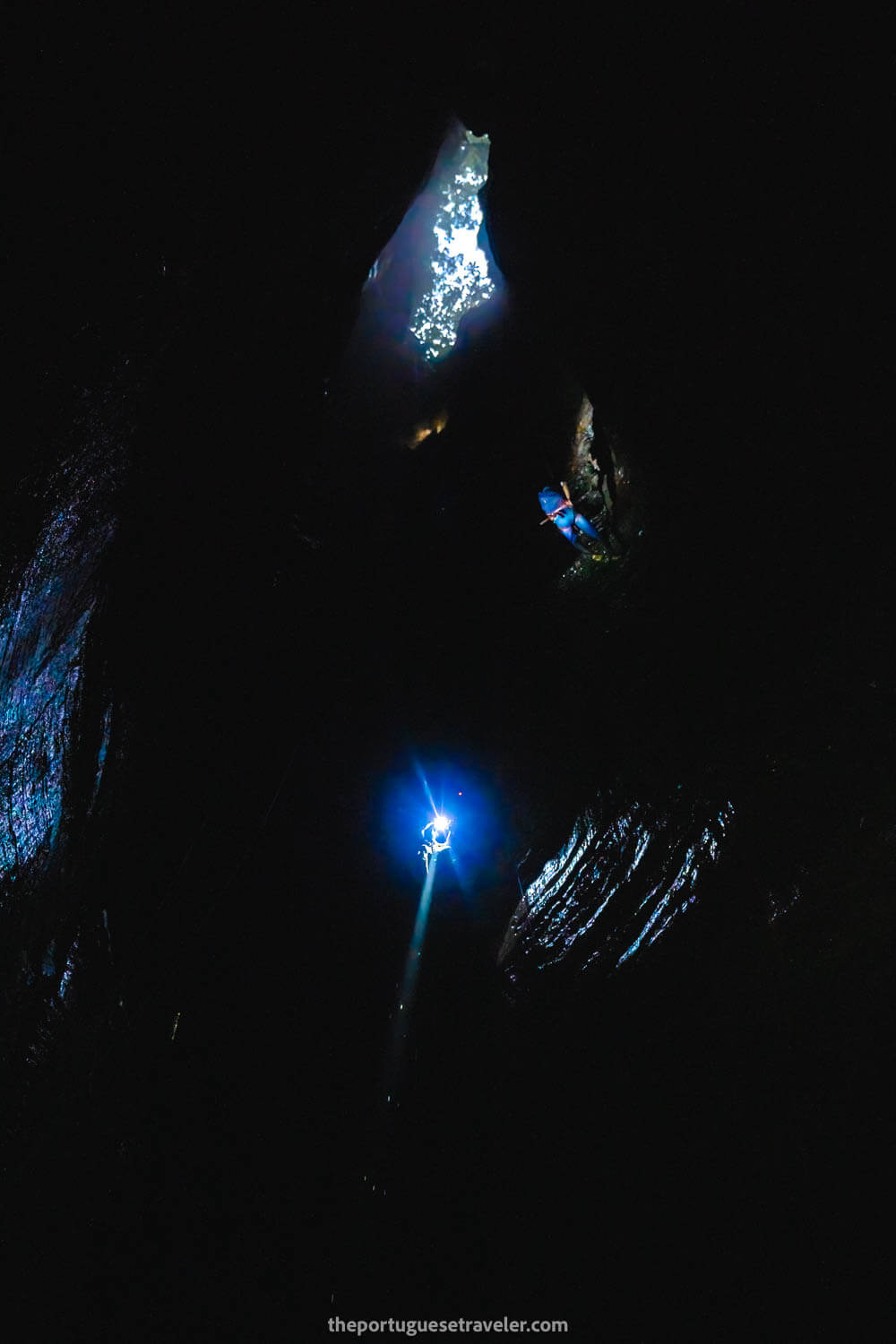 The way down to the Cueva de Los Tayos