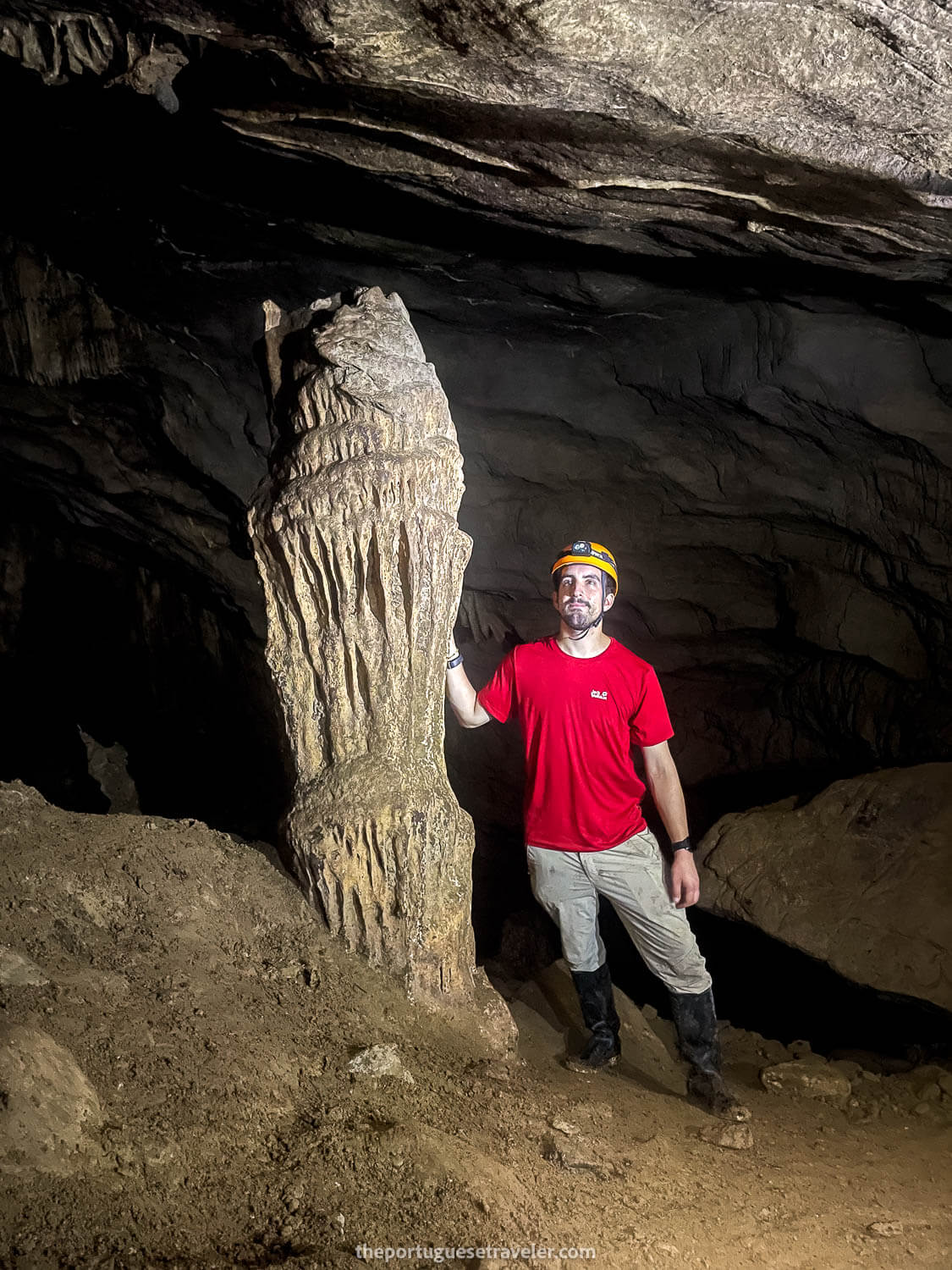 Me at the Neil Armstrongs stalagmite