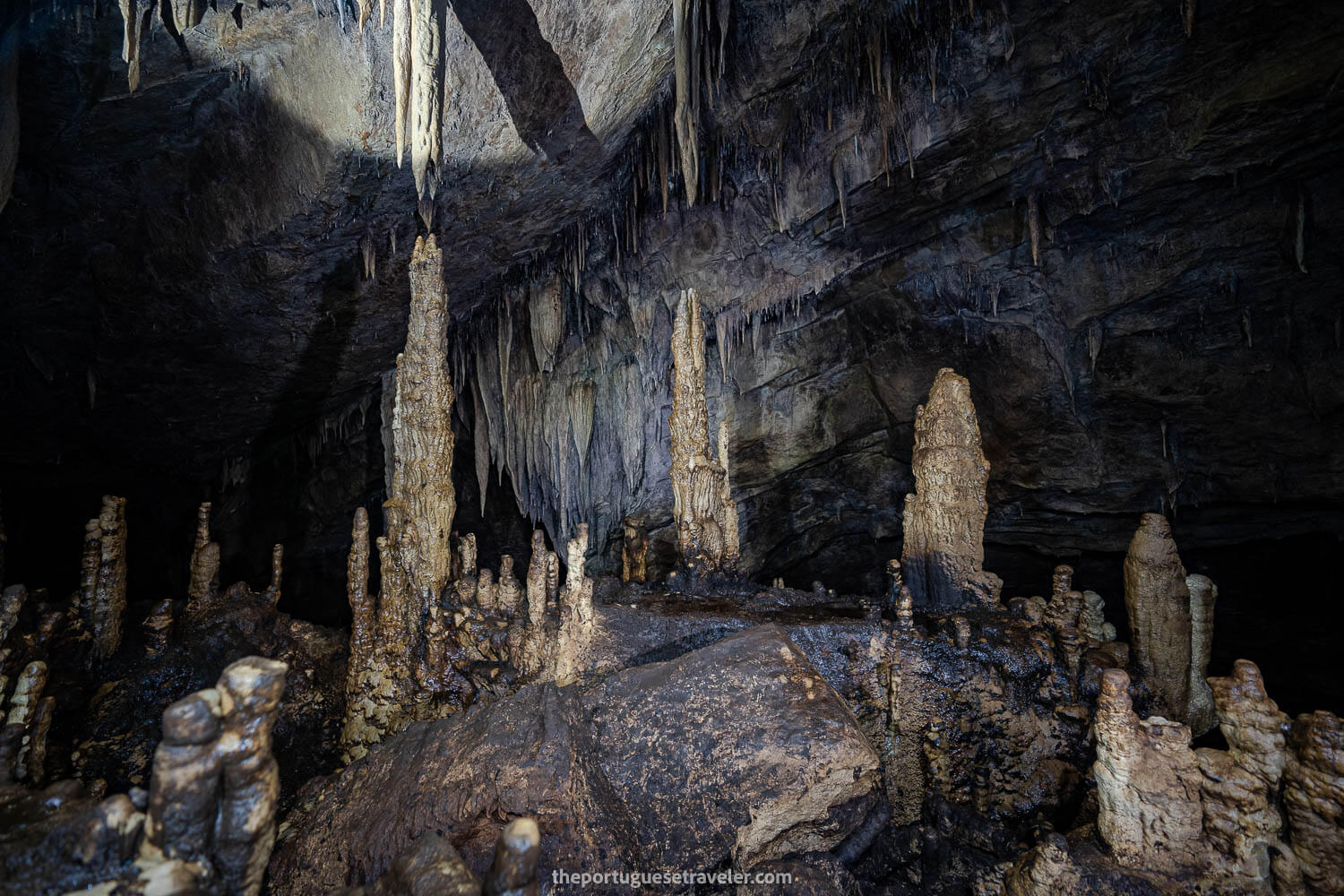 El Cementerio, the graveyard of the Tayos Caves, on the Cueva de Los Tayos expedition.