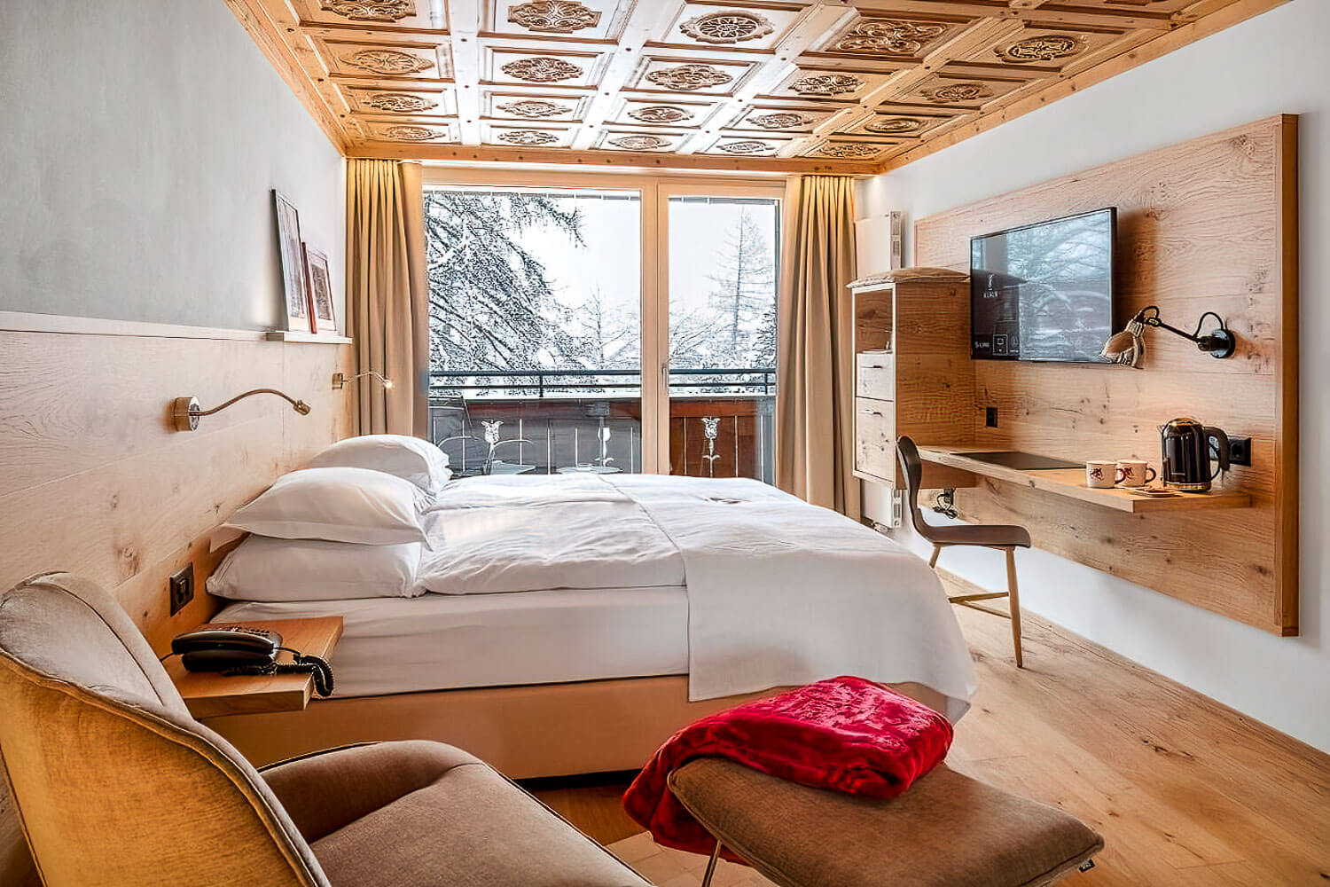 Swiss Alpine Hotel Allalin in Zermatt