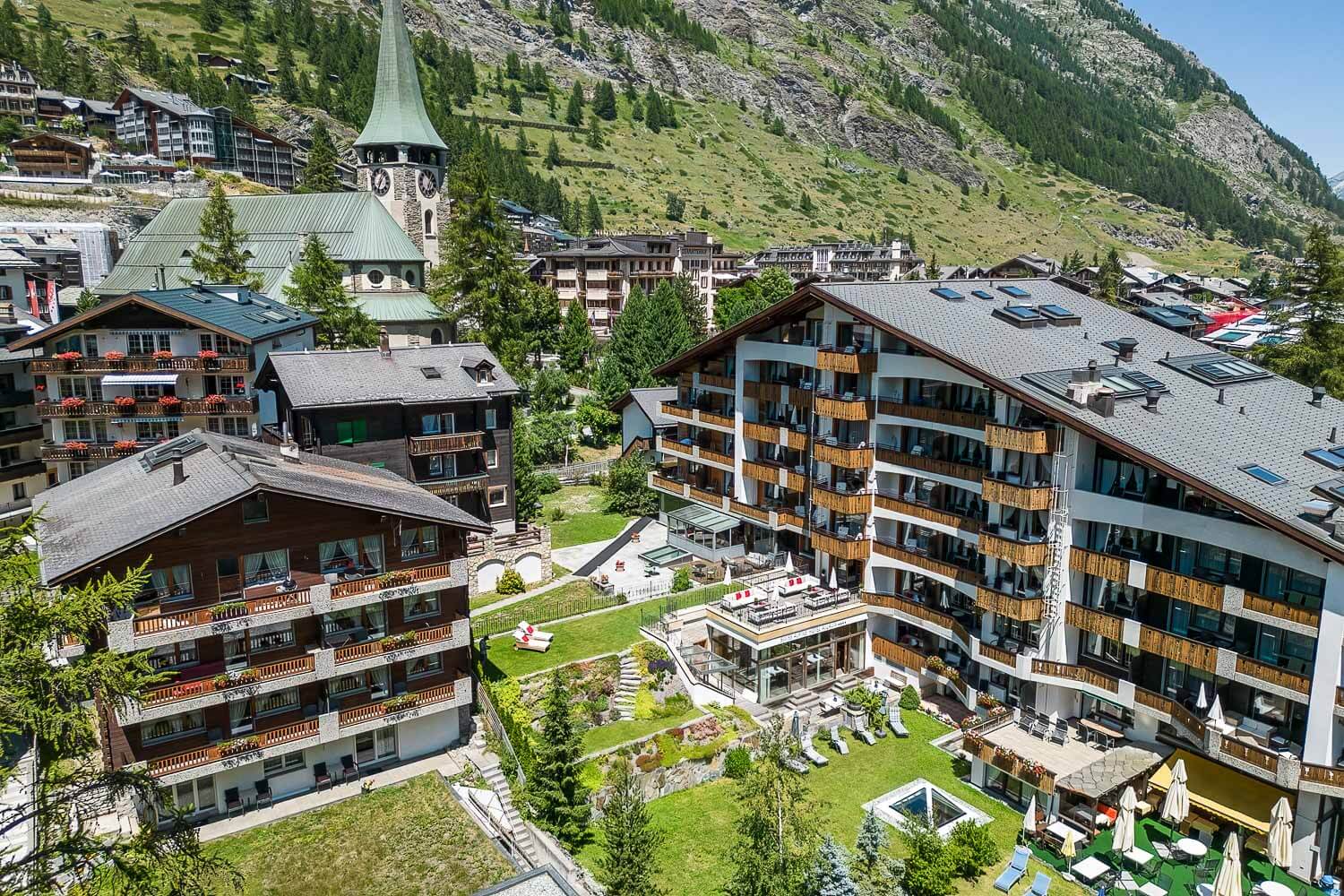 Swiss Alpine Hotel Allalin in Zermatt