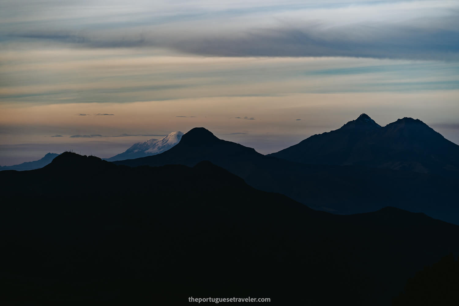 The Chimborazo and the Ilinizas Volcanoes