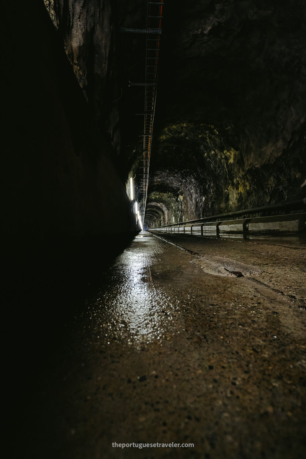 The Kraftwerksstollen, the Limmernsee dam tunnel