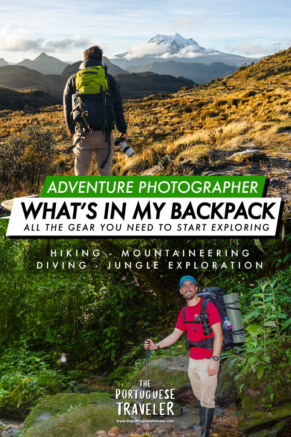 What's in my Backpack - An Adventure Photographer Starter Guide