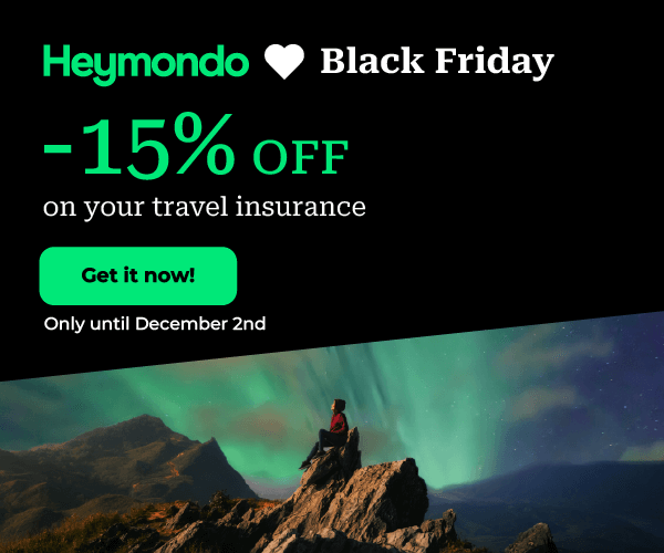 Heymondo Travel Insurance Discount - Small Banner