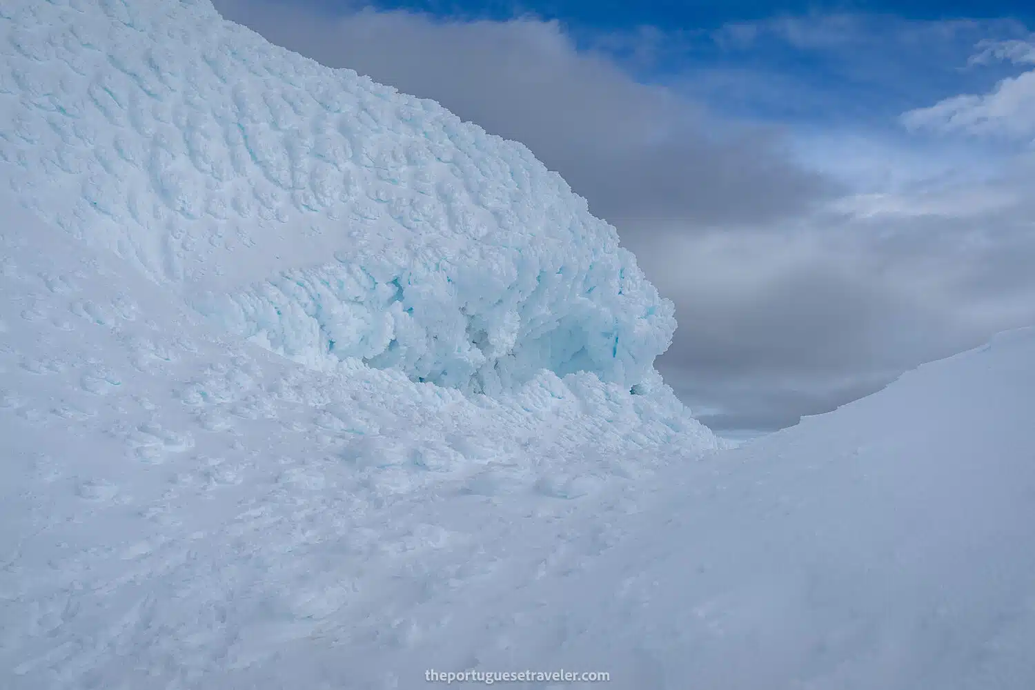 Cotopaxi's Ice Formations