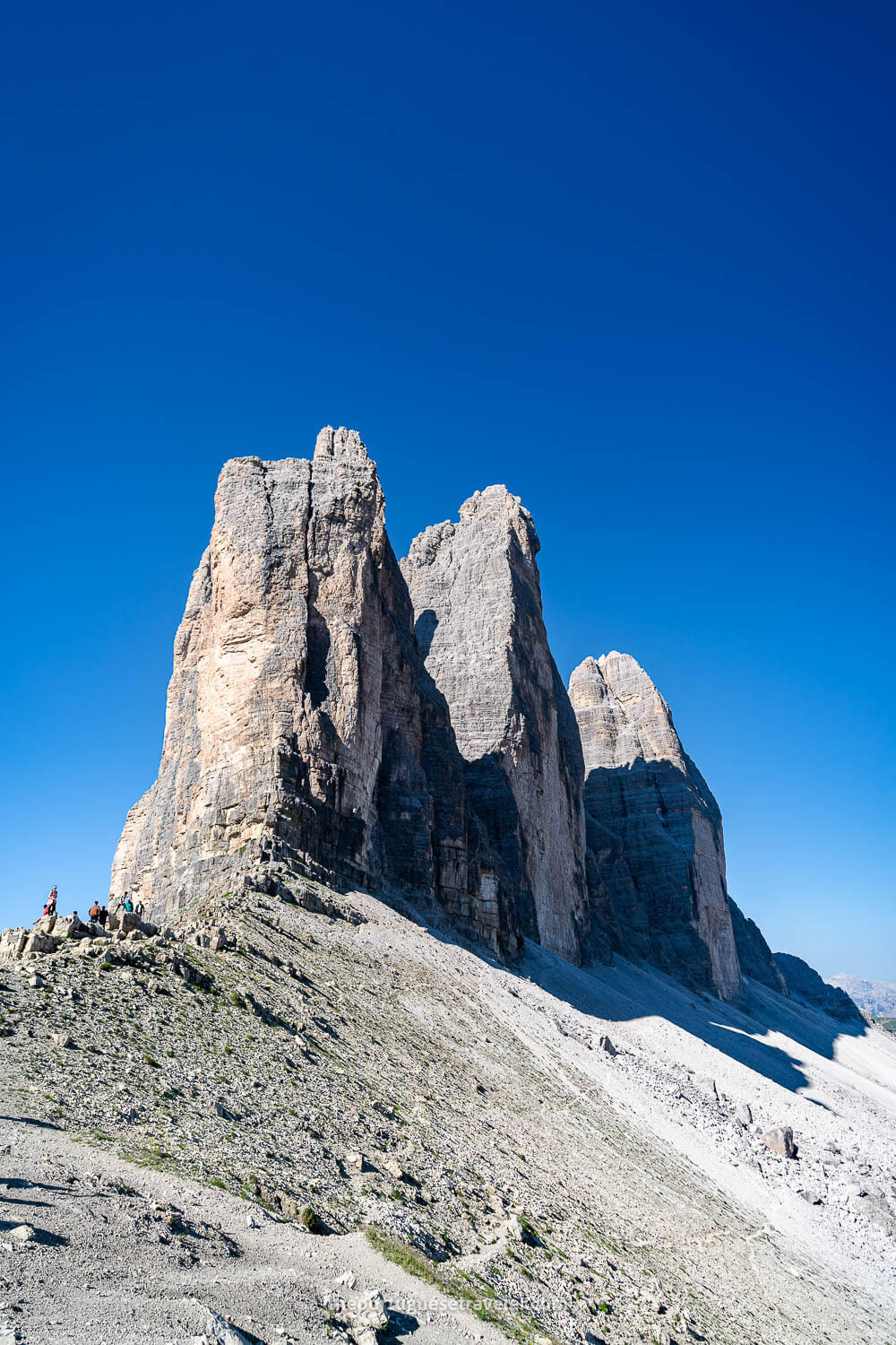 The ridge of Tre Cime