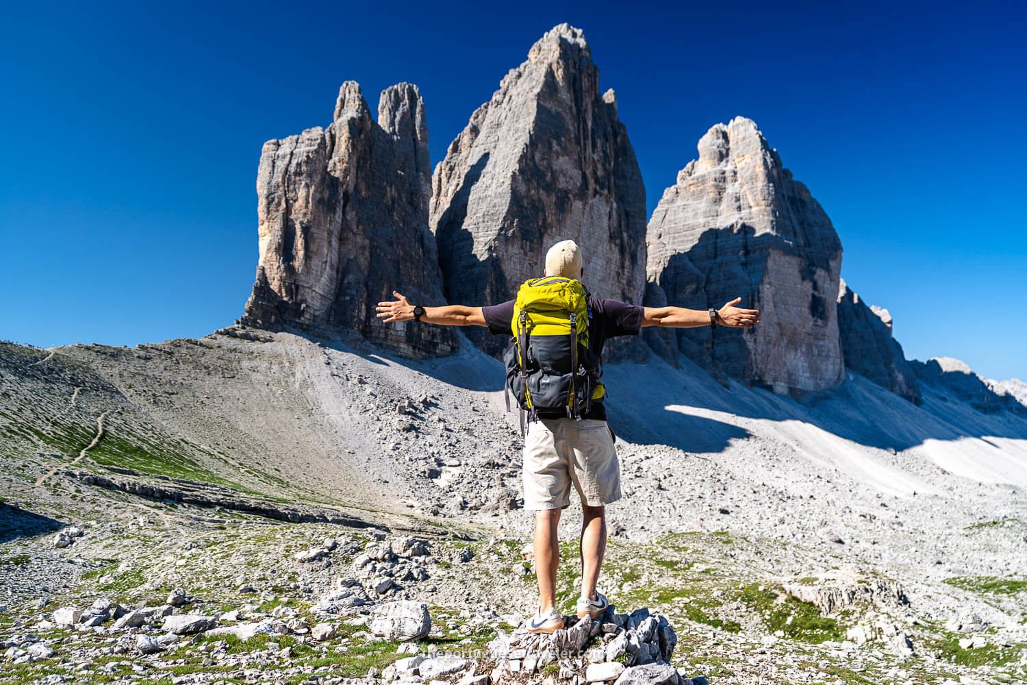 Tre Cime di Lavaredo and my AtlasPacks