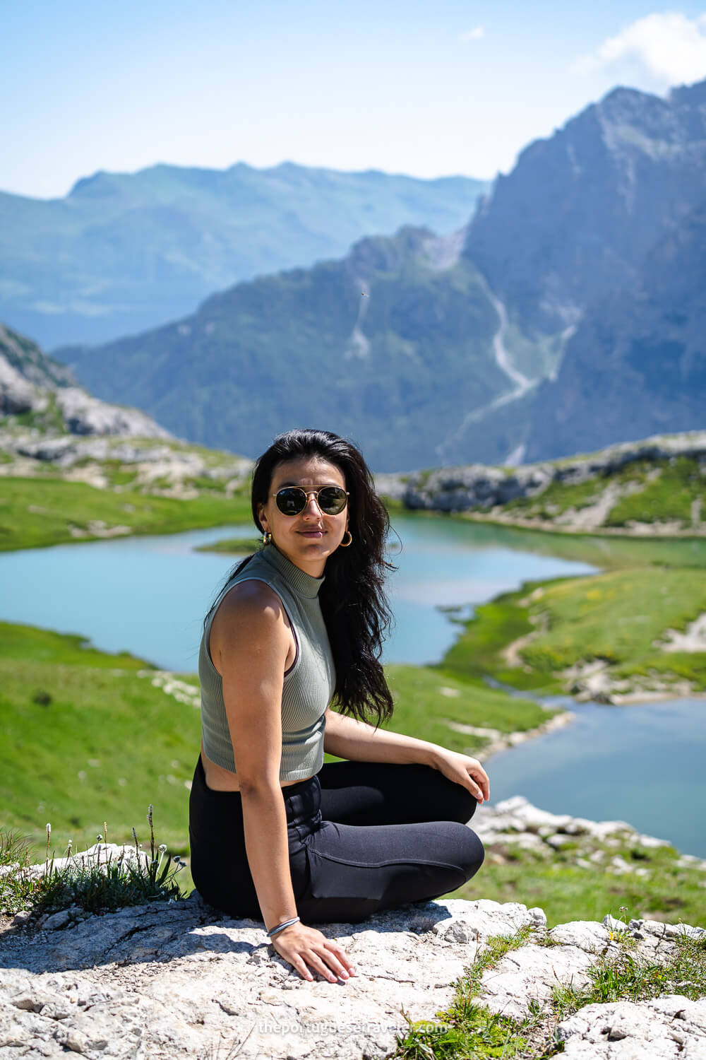 Jhos at the lakes of Tre Cime