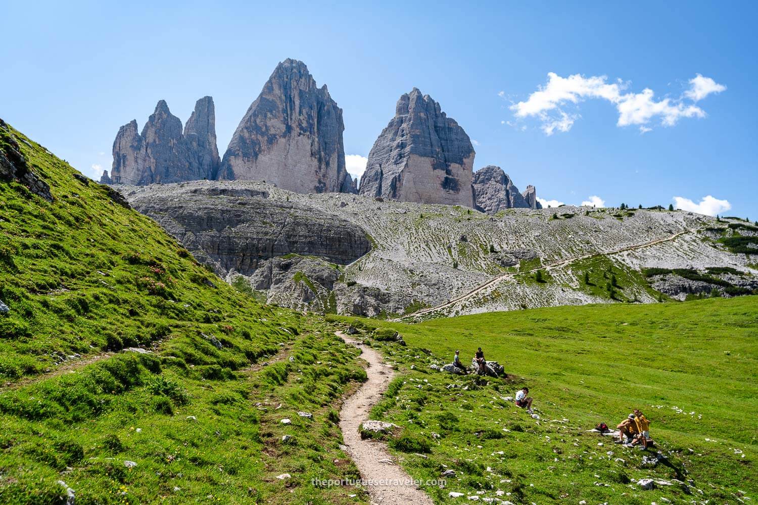 The way back to Rifugio Langalm