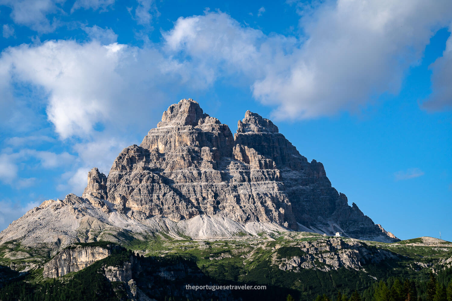 Rifugio Auronzo on the Tre Cime di Lavaredo hike