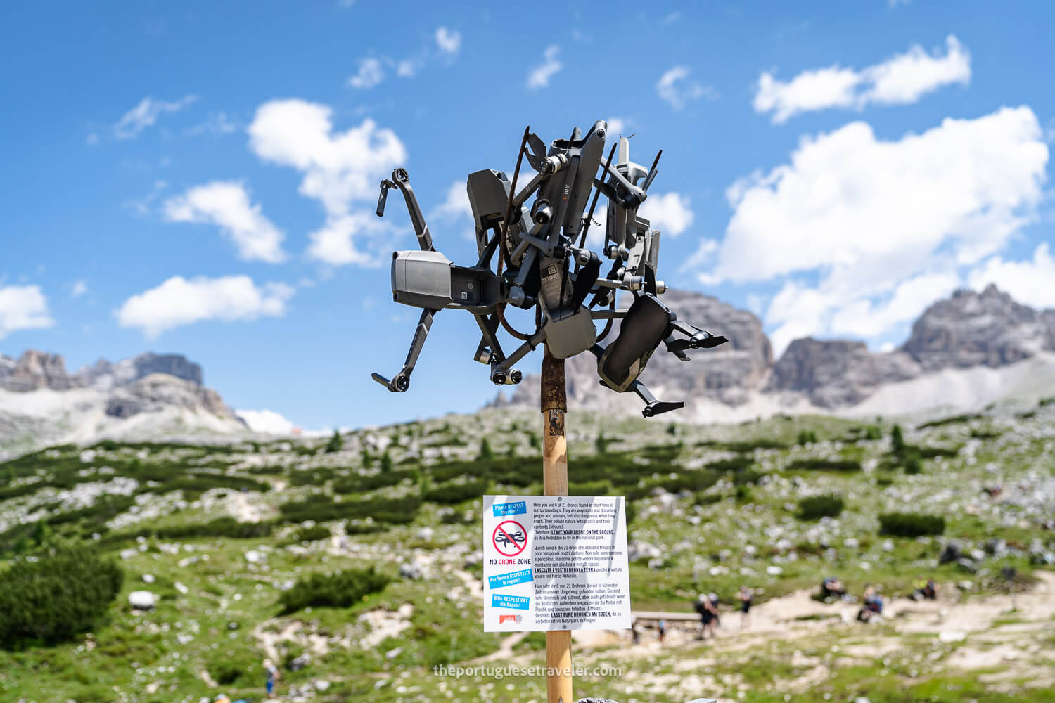 The Drone Fork Forbidden Sign