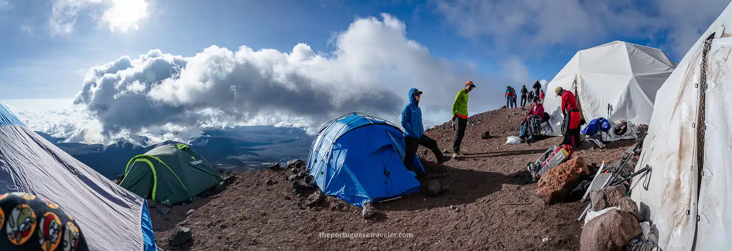 The High Camp of Chimborazo