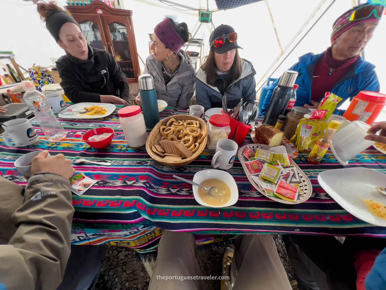 Lunch at High Camp