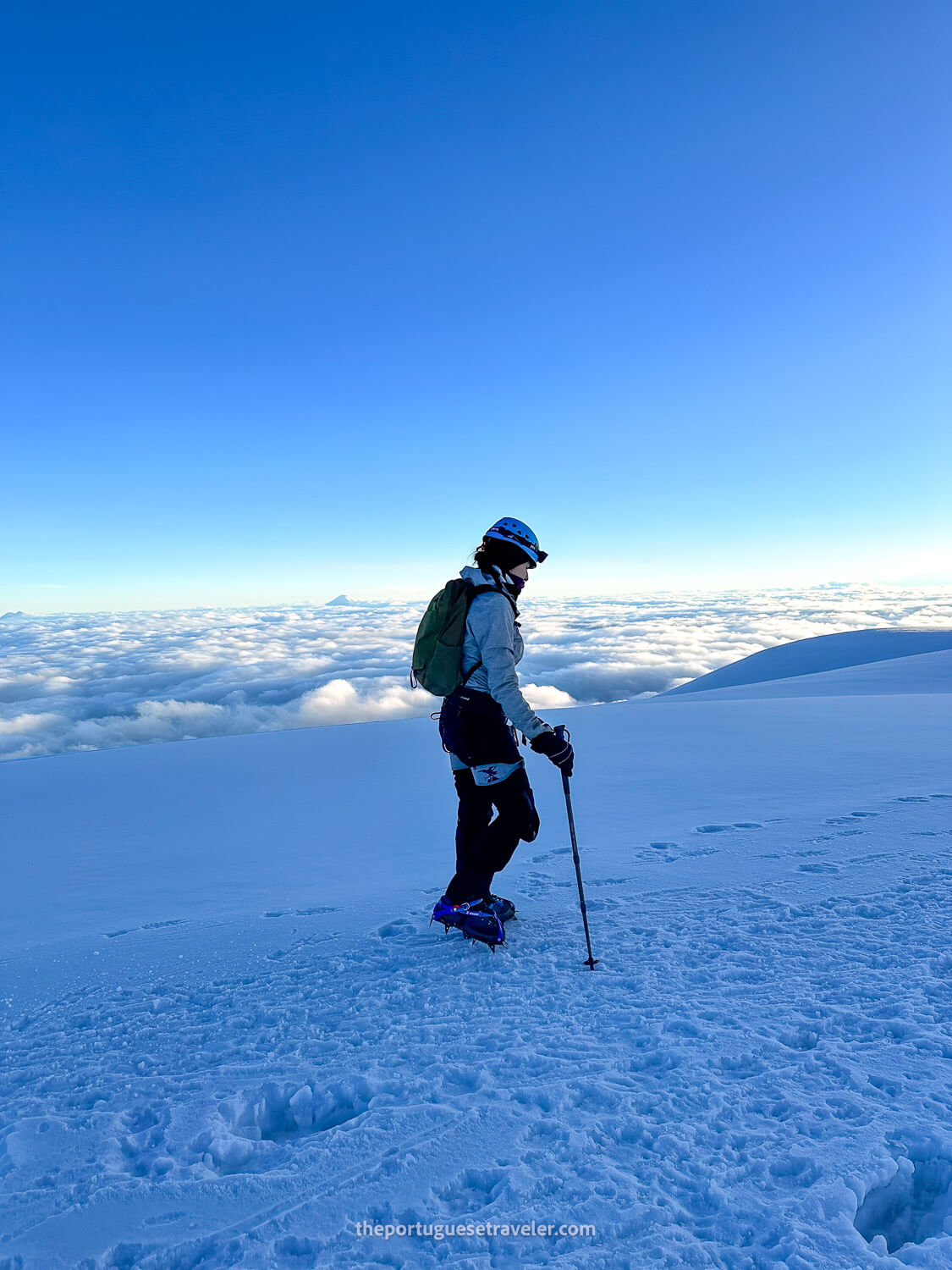 Jhos and Cotopaxi at the distance