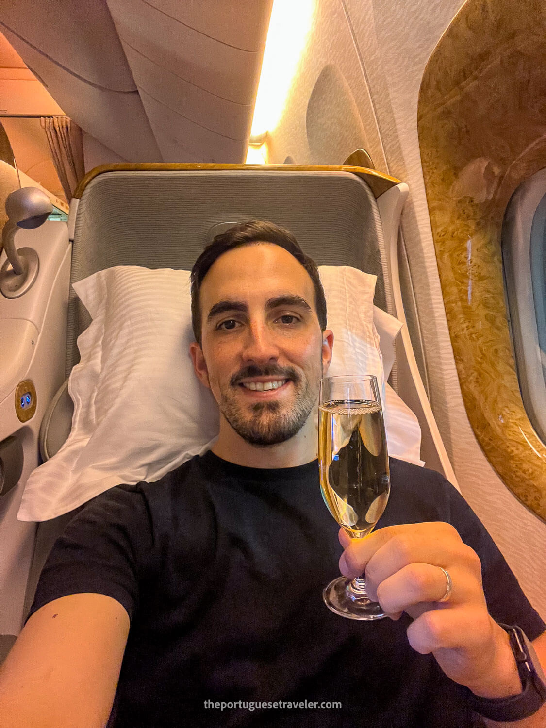 Flying business for the first time on an Emirates flight