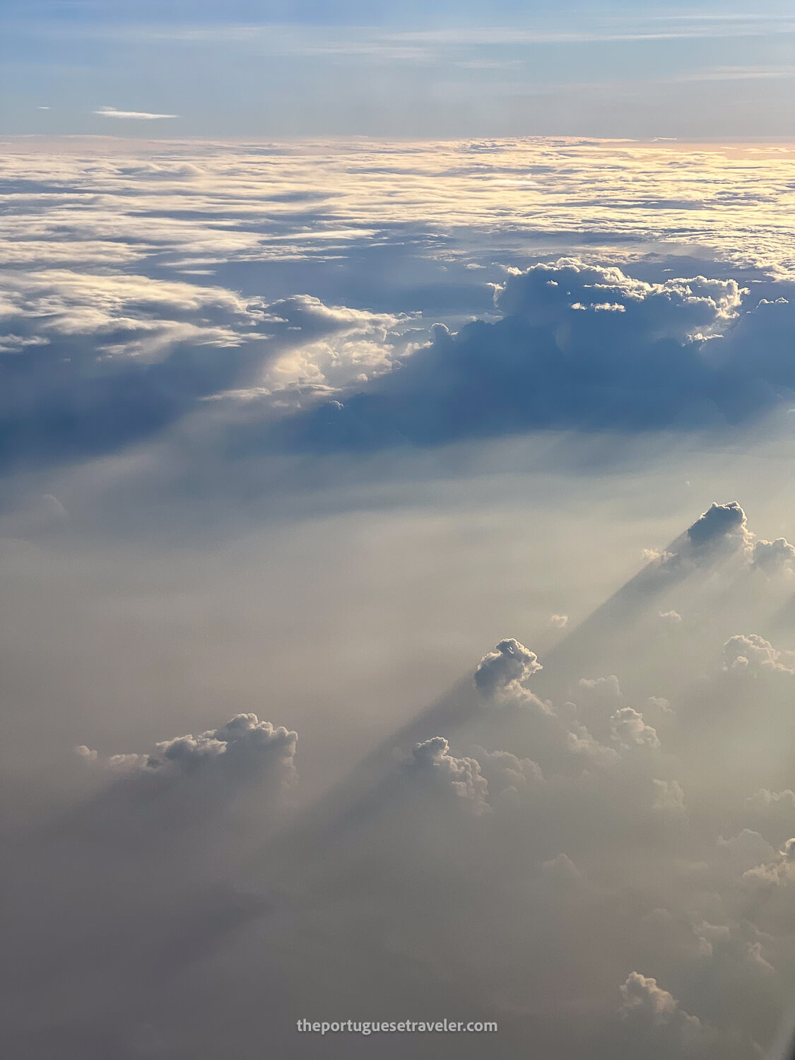 The clouds over Sri Lanka