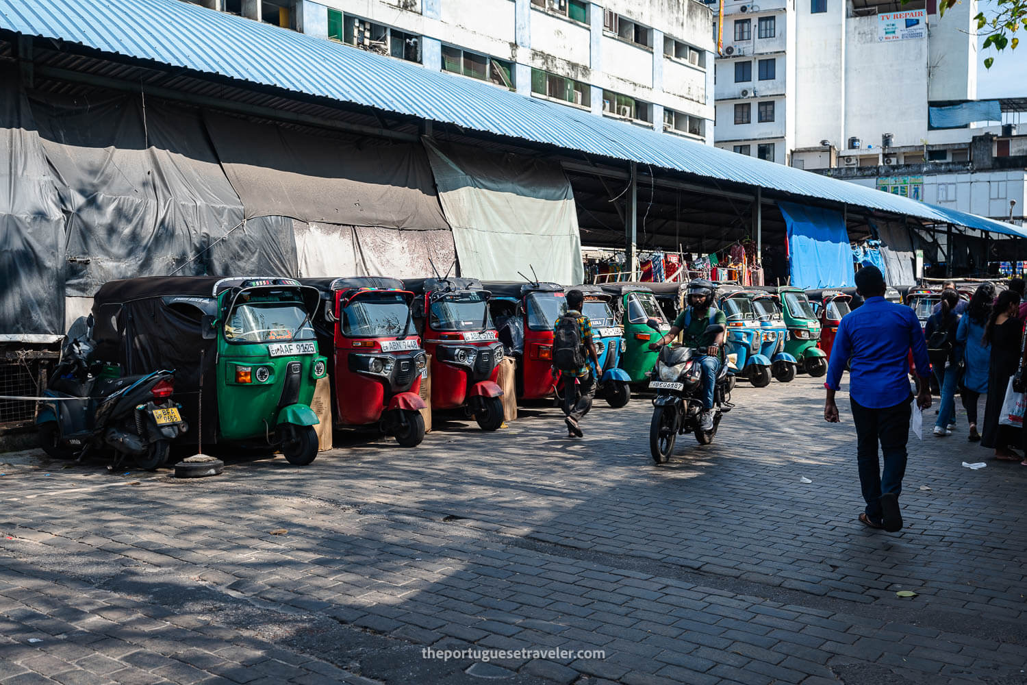 The streets of Colombo