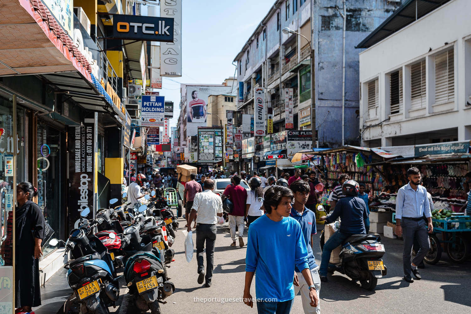 The streets of Pettah