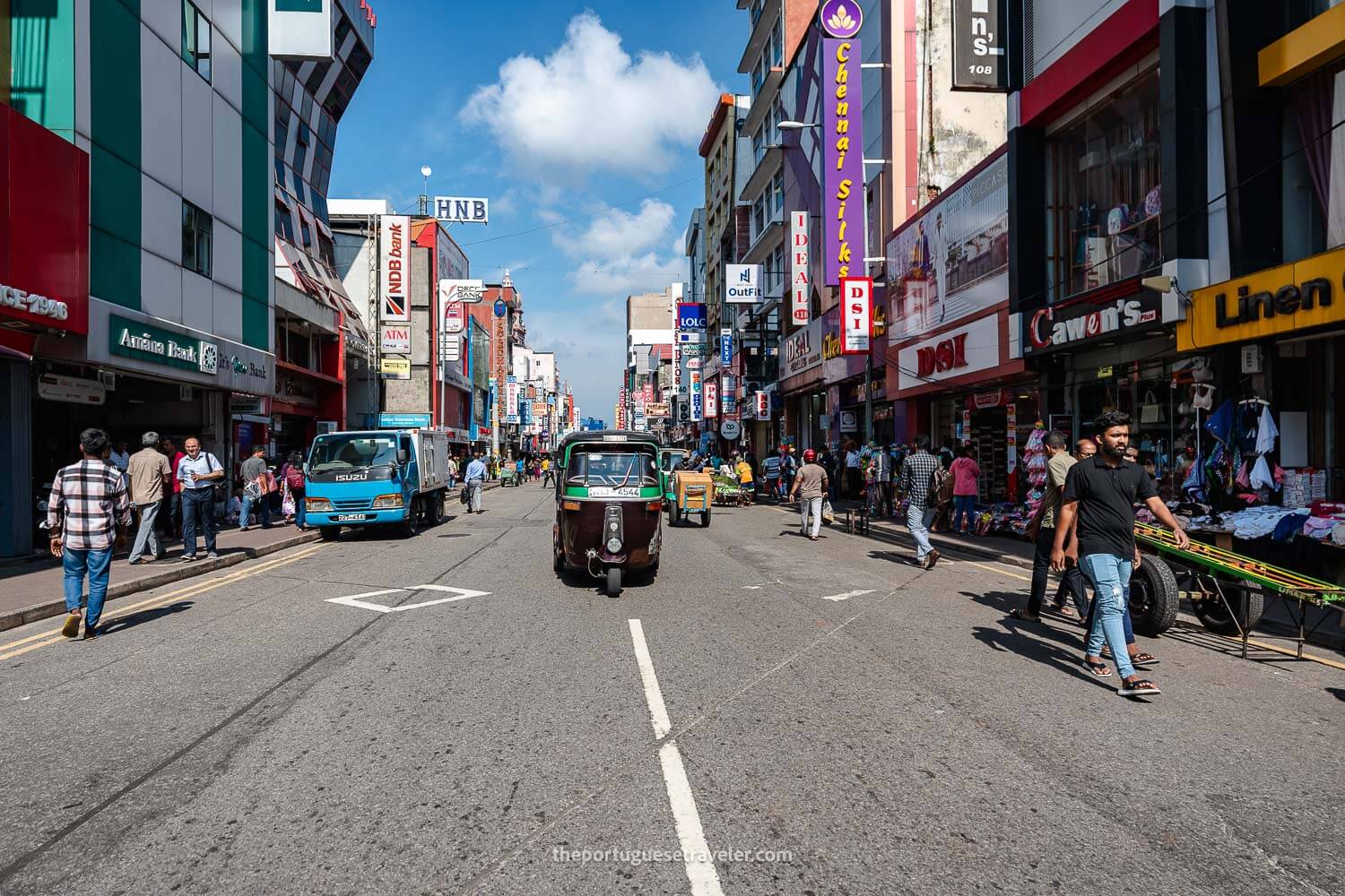 The shops at Pettah