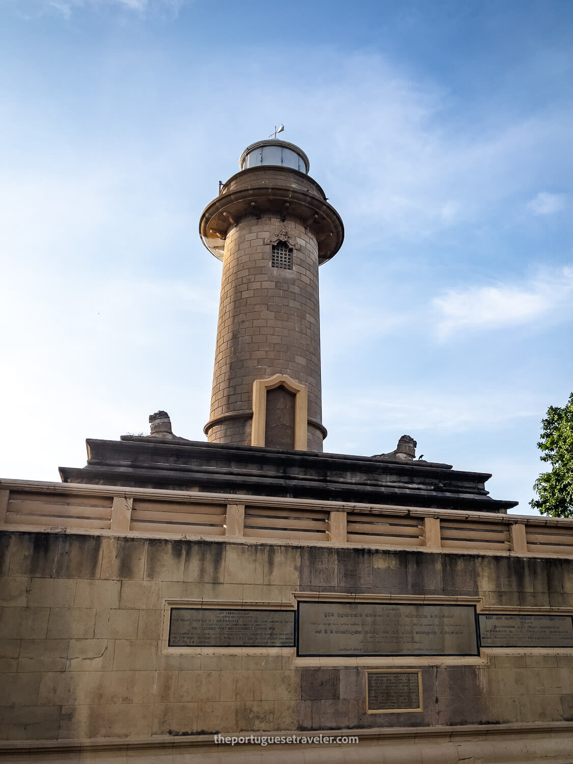 The Lighthouse on the way to Mount Lavinia Hotel