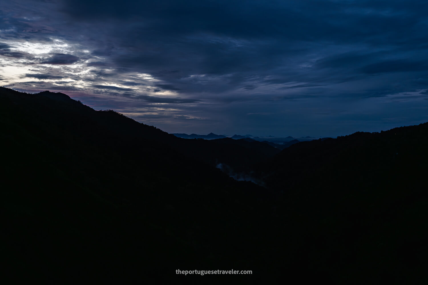 Ella's Gap at Blue Hour