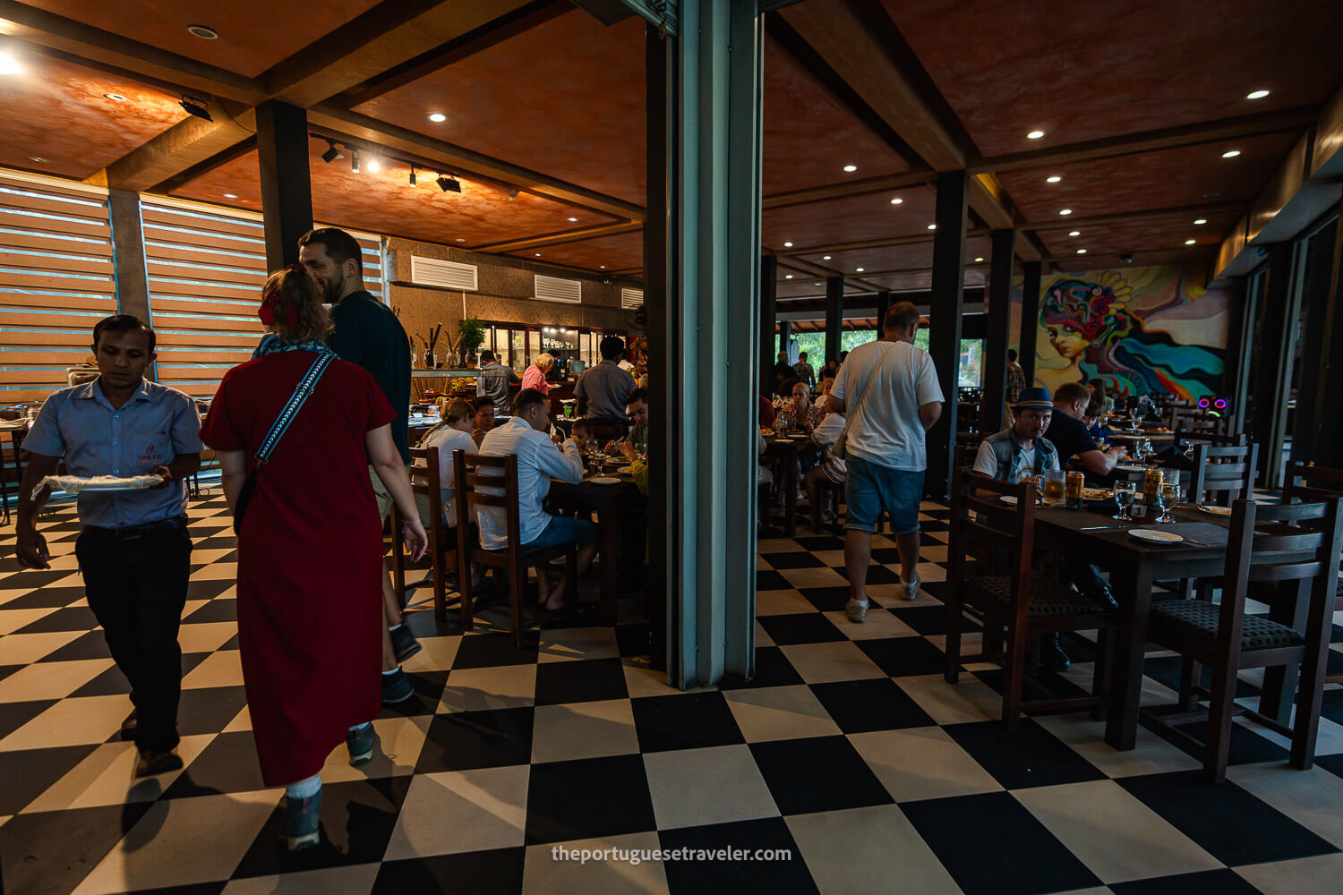 The Oak Ray Ella Gap Hotel where we ate lunch after the Little Adam's Peak Hike