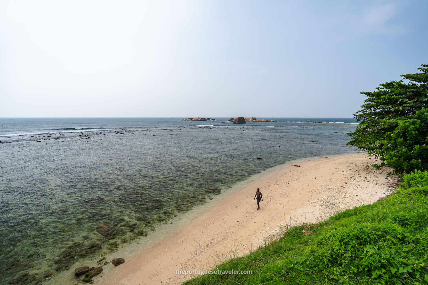 The beach of Galle Fort