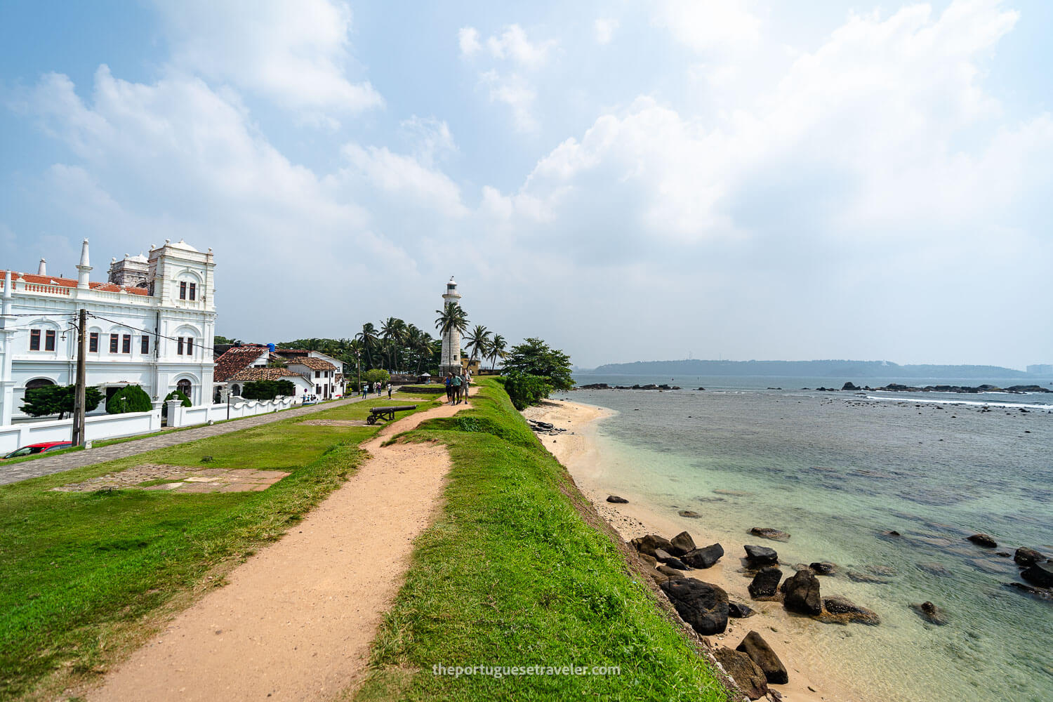 The Lighthouse seen from the other side of the fort