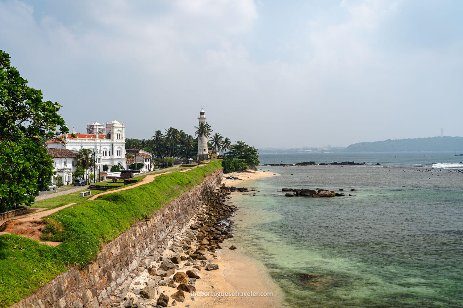 The lighthouse in Galle Fort