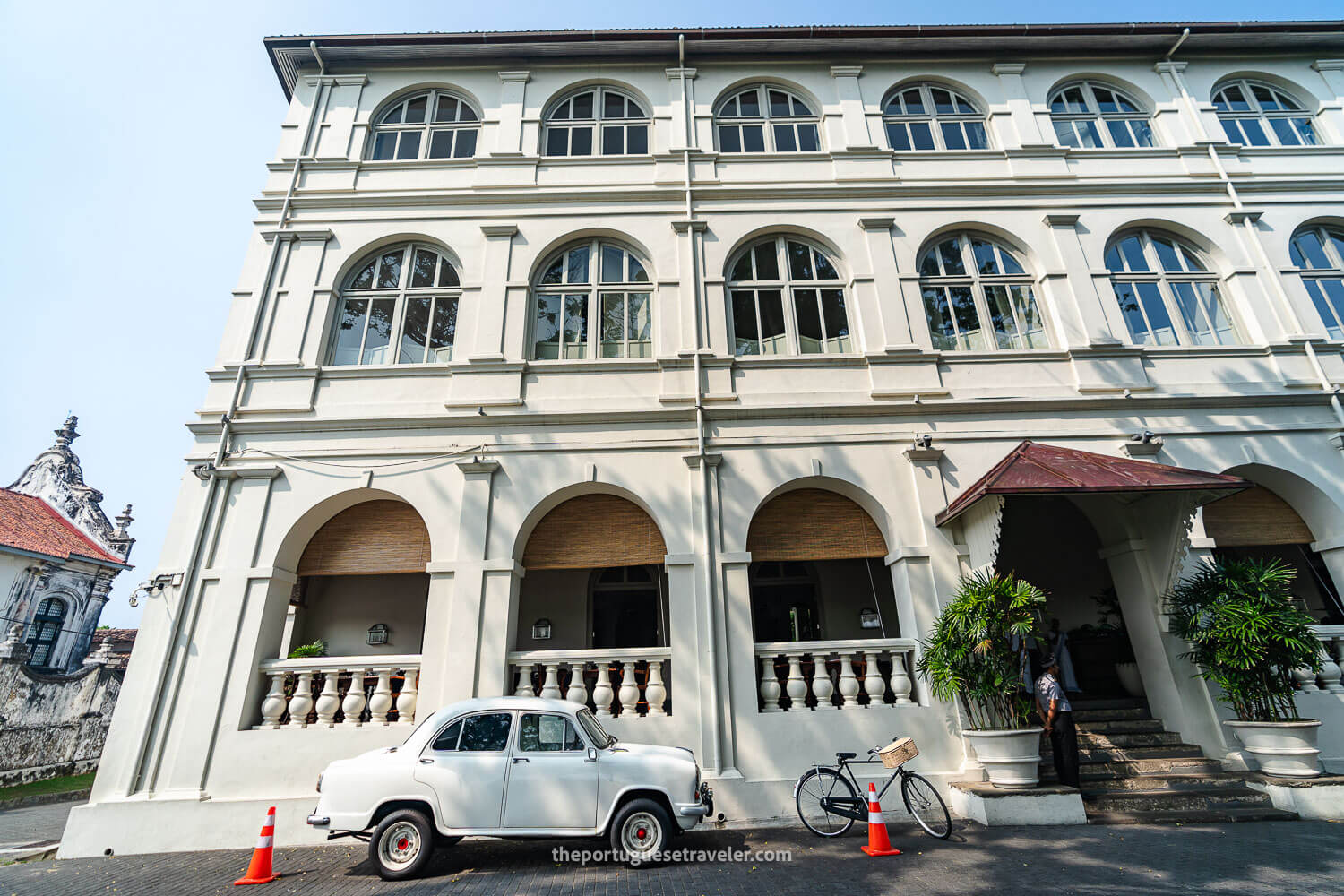 The Amangalla Hotel in Galle Fort